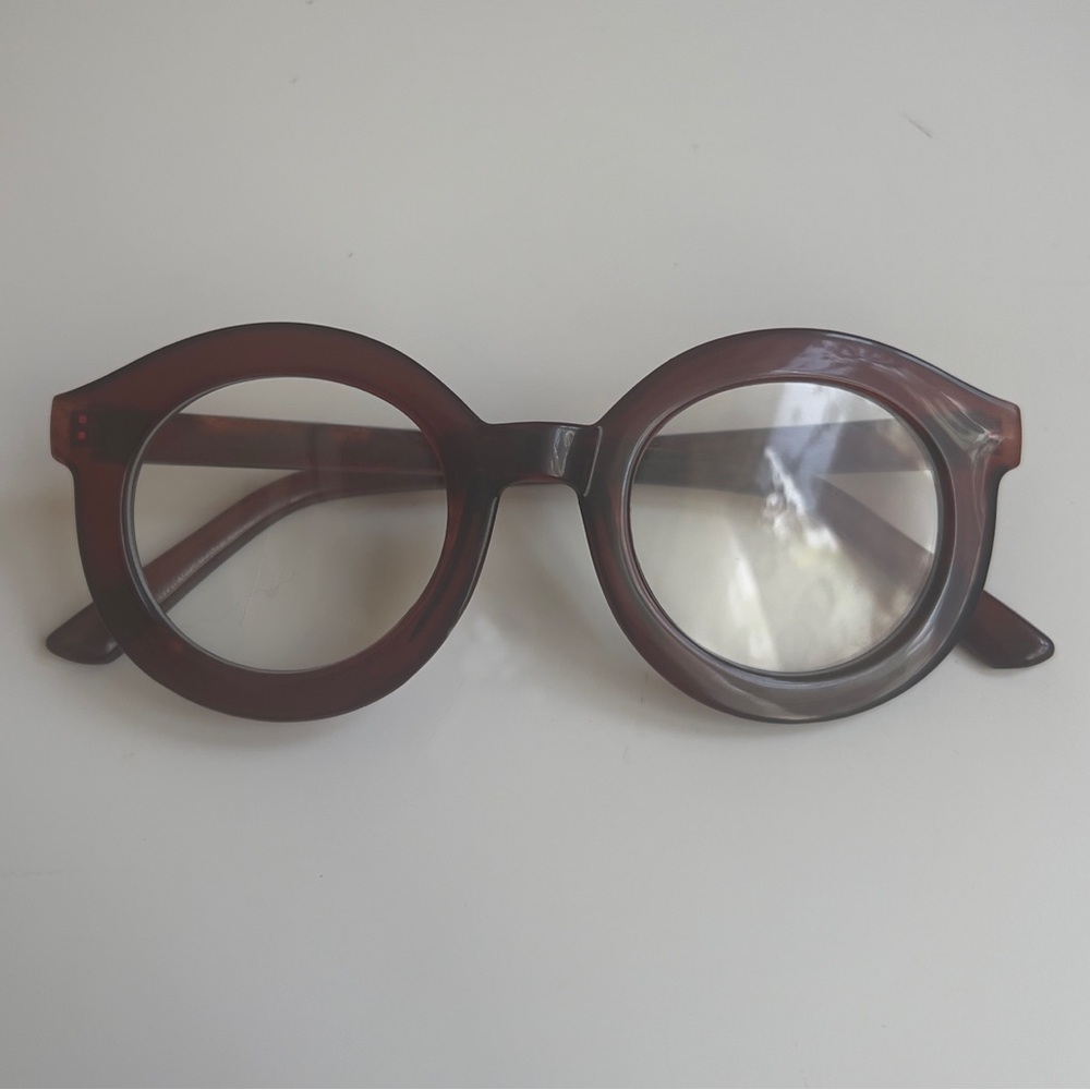 Clear Glasses Brown 

#clearglasses #school #summer #preppy #newglasses #nerdy